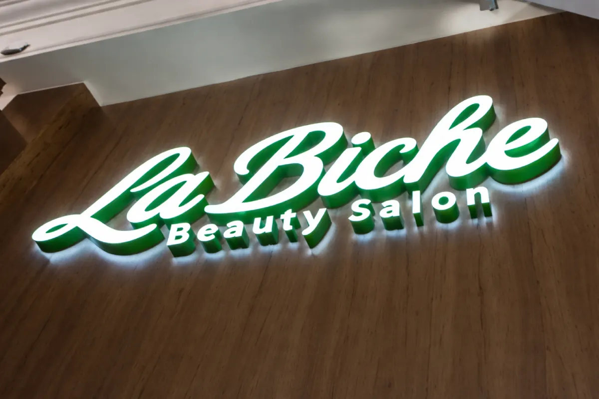 3D Reception Sign - Frontlit, Deerfields Mall
