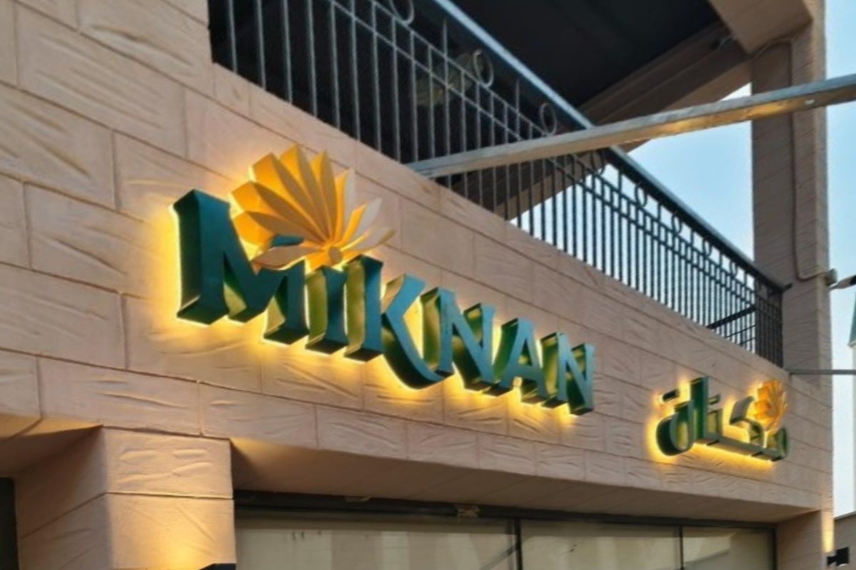 Outdoor 3d Signage for miknan-restaurant-outdoor-signage-deerfields-mall