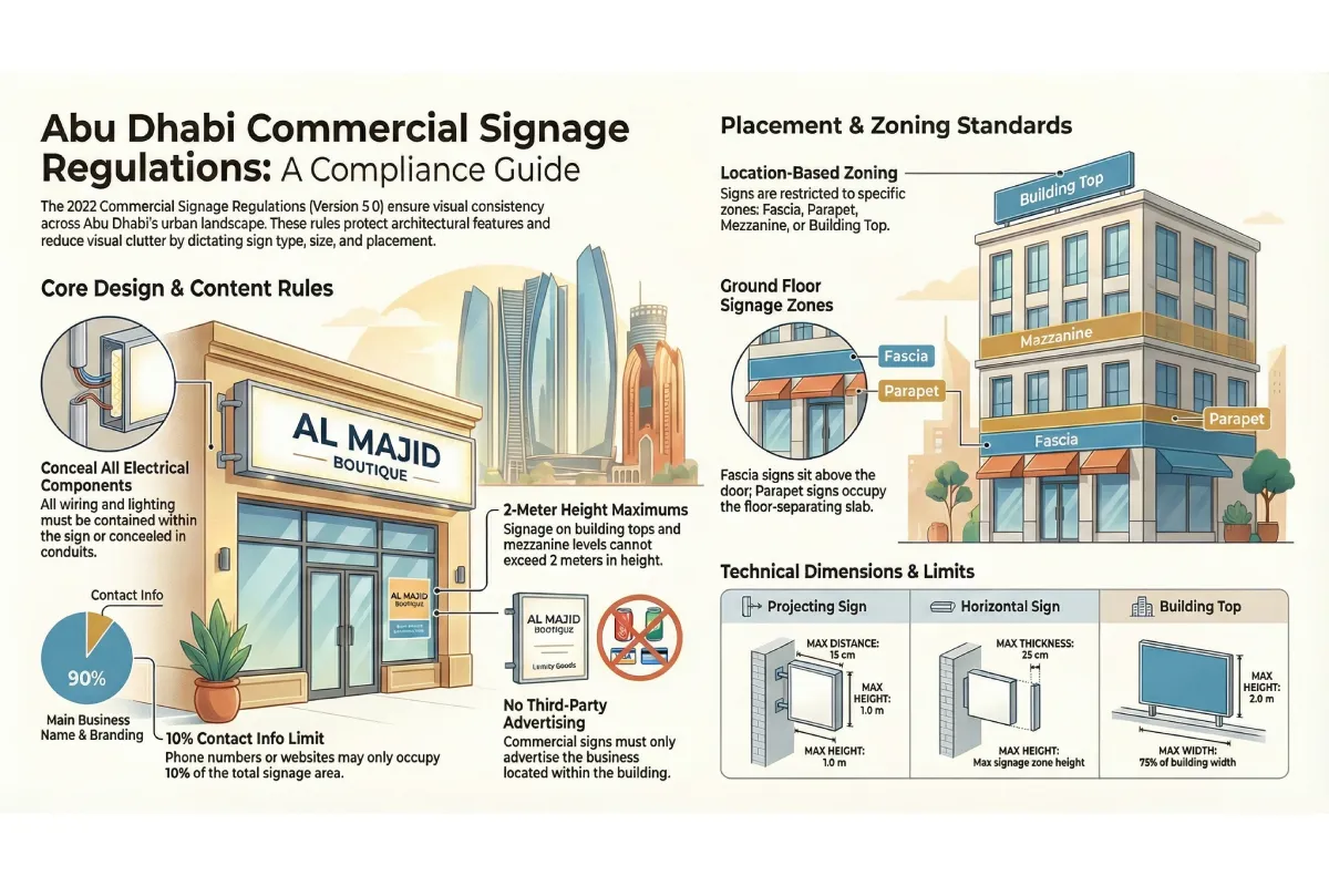 Abu Dhabi Signage Regulations by Ninety Nine Advertising