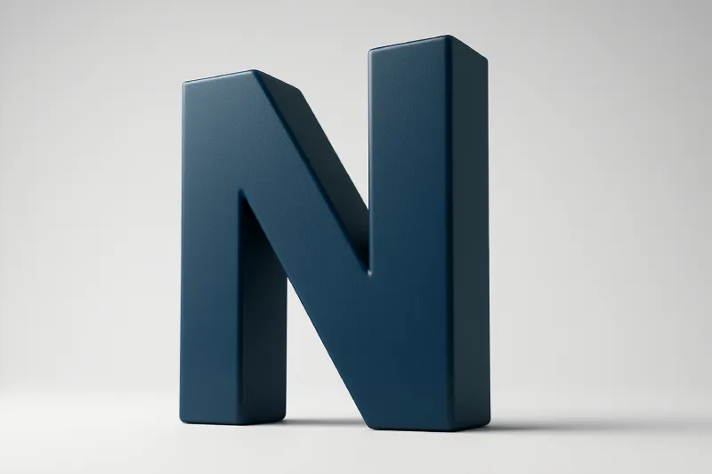 3D Aluminum letter modeling for for signboard company in Abu Dhabi