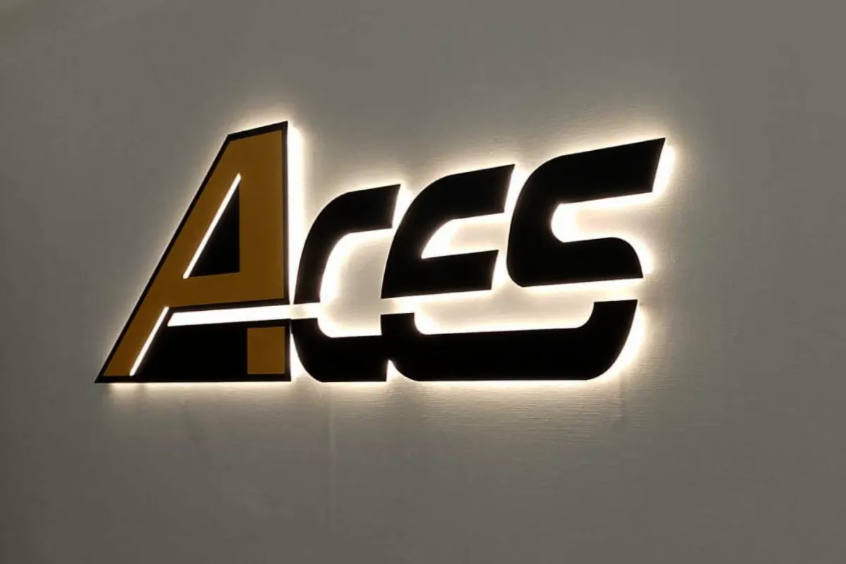 Edgelit Wall Signage fabrication and installation with concealed wiring