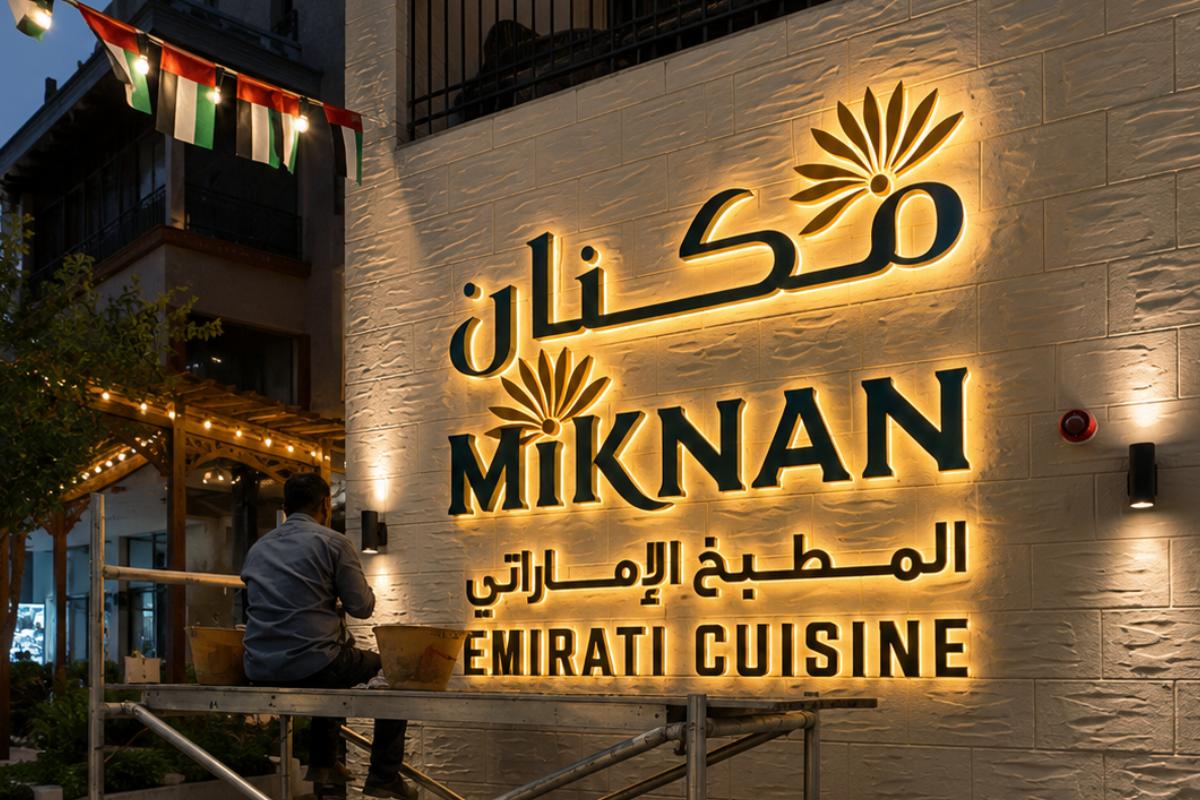 Storefront Signboard - Miknan, Deerfields Mall
