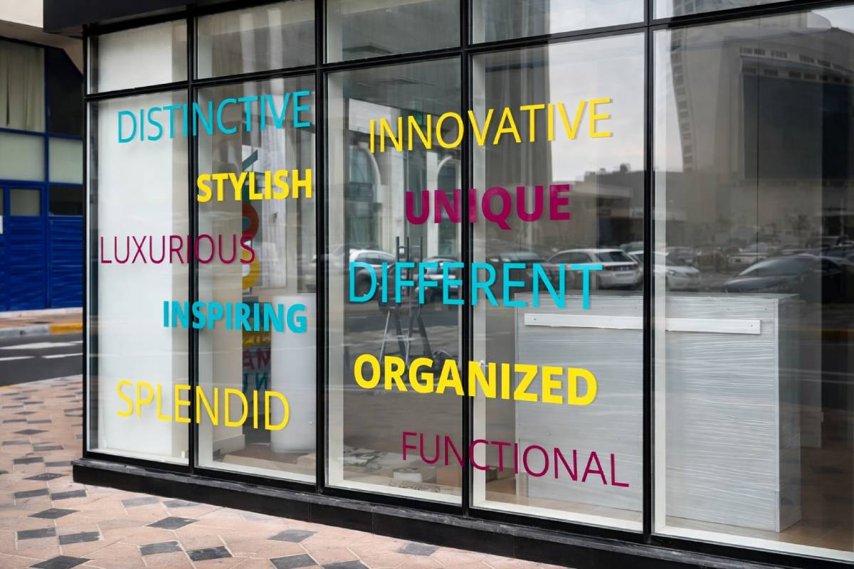 Optically Clear Logos & Printed Gradients