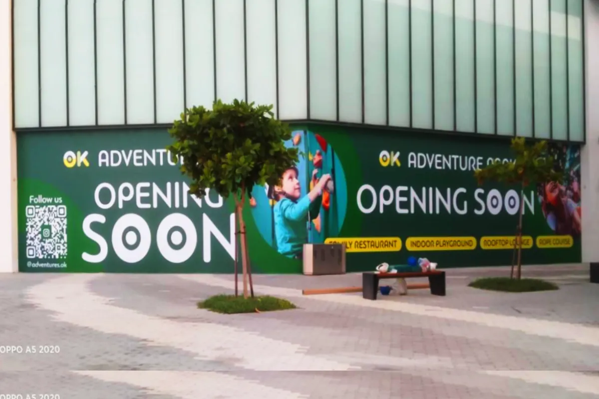 Outdoor Fence Branding
