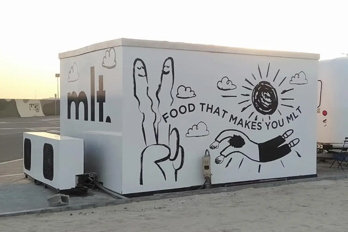 Container Branding in Abu Dhabi for Mlt