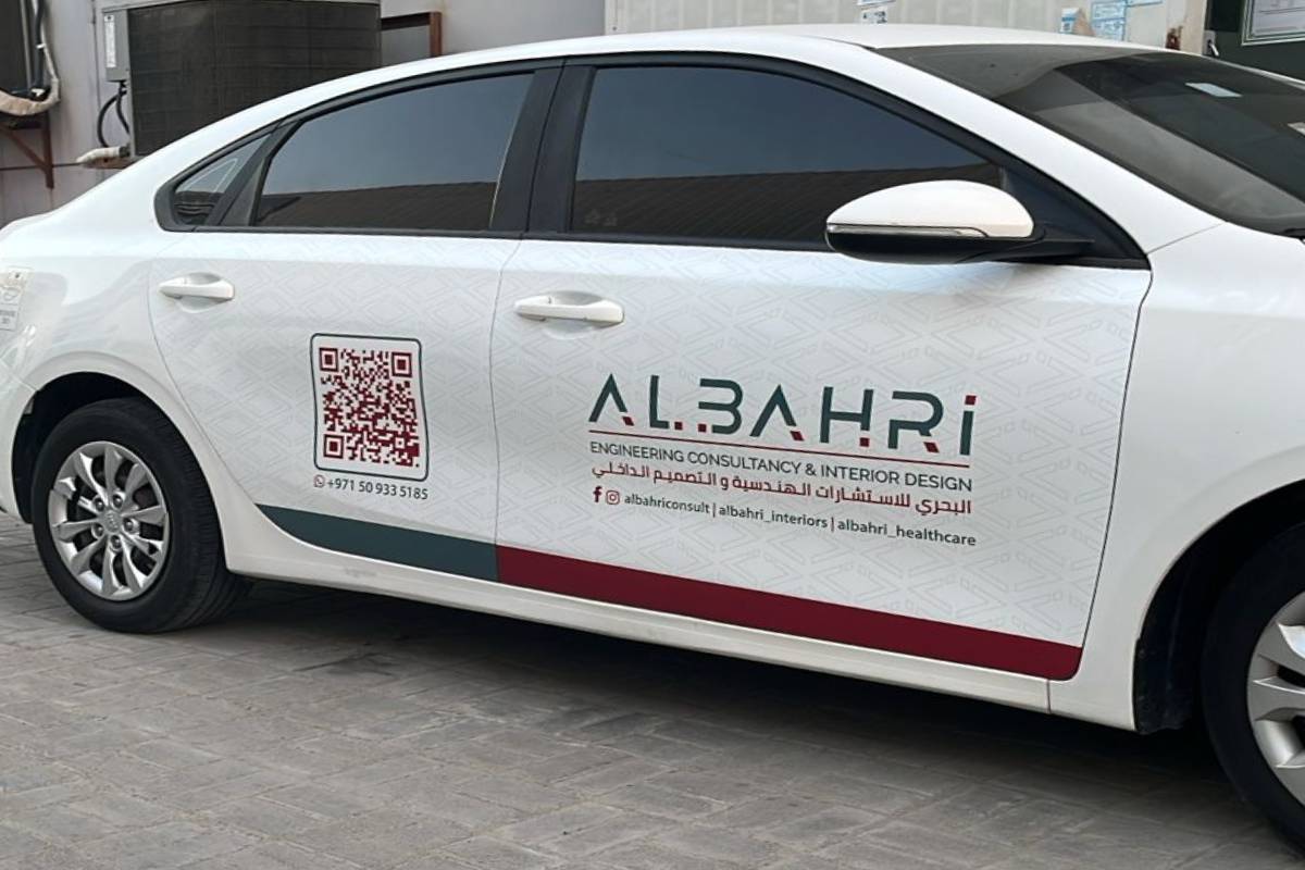 Cutout Vinyl Vehicle Lettering & Fleet Decals