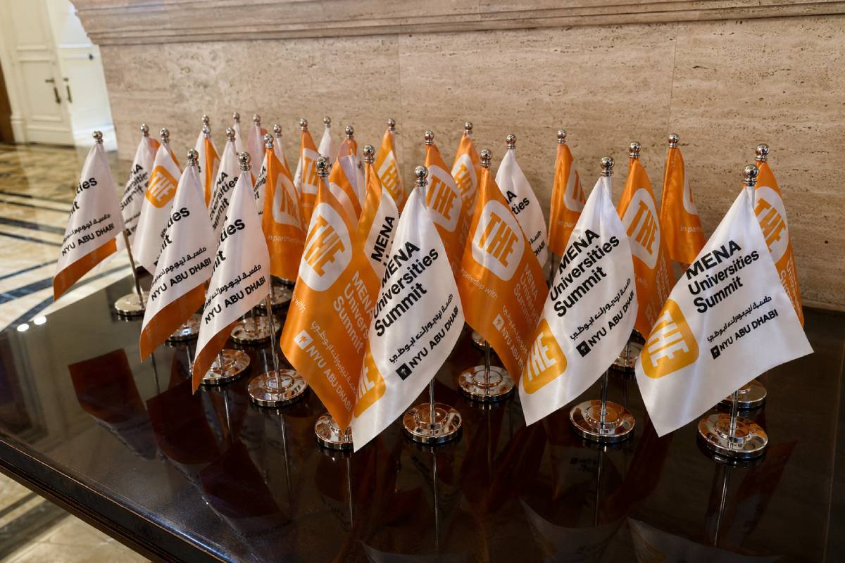 table flag printing for Abu Dhabi NYU