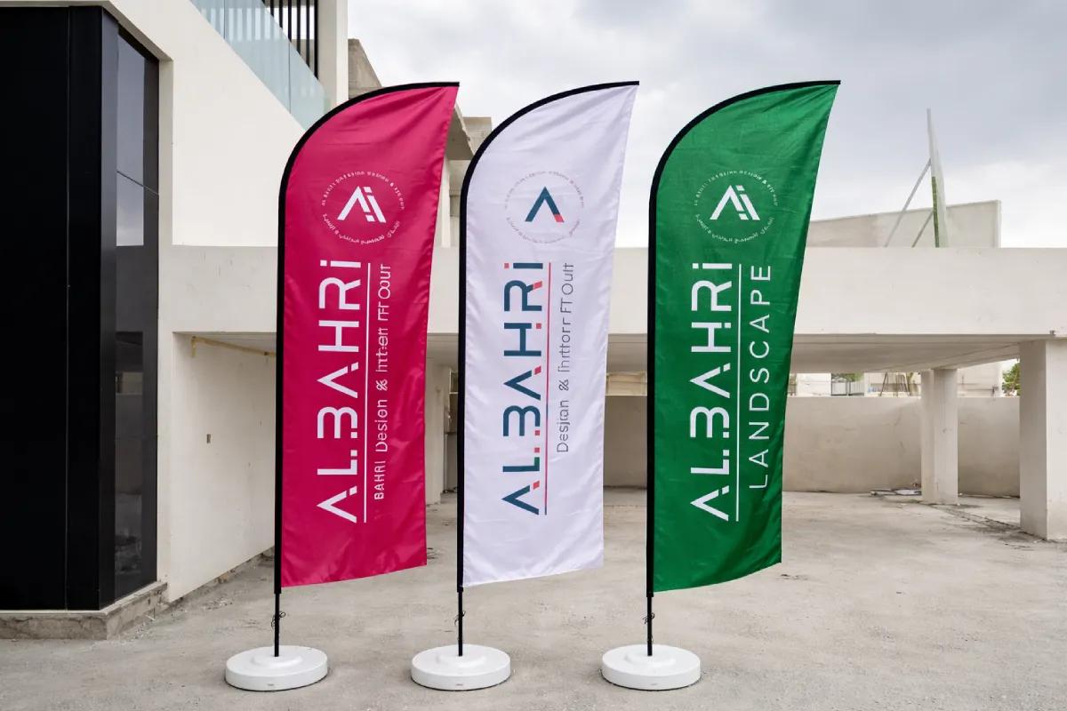 Feather & Teardrop Flags