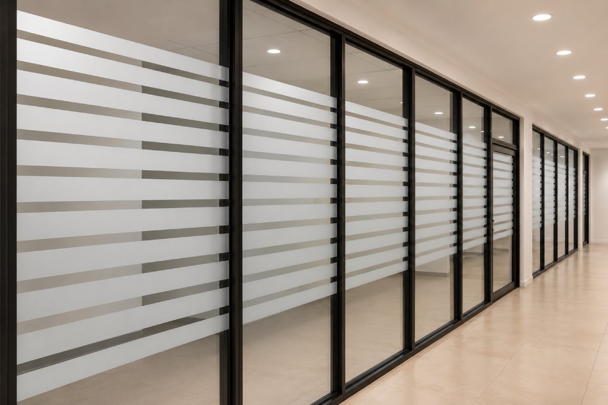 Frosted Glass Sticker Designs in Abu Dhabi