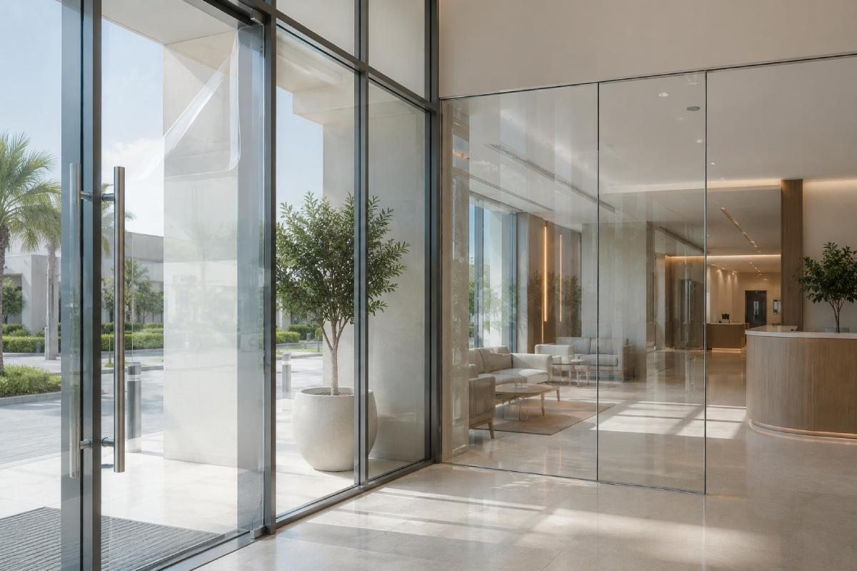 Glass Protection Film in Abu Dhabi: Safety, Frosted & Clear Options
