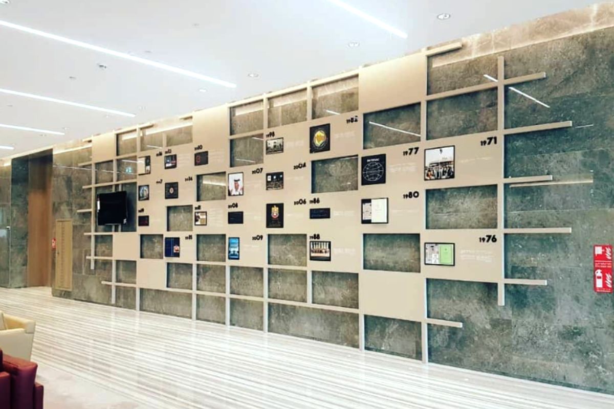 Timeline Branding - Abu Dhabi