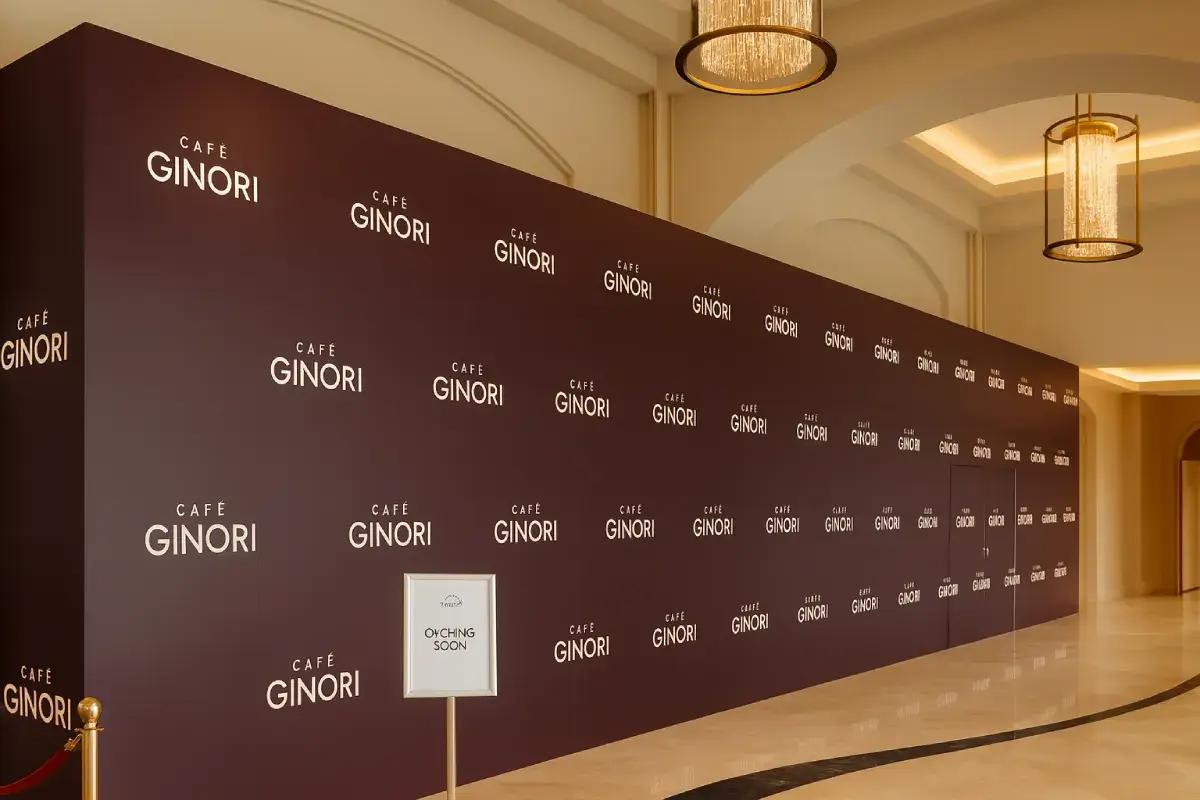 Hoarding Branding - Cafe Ginori, Saadiyat Island
