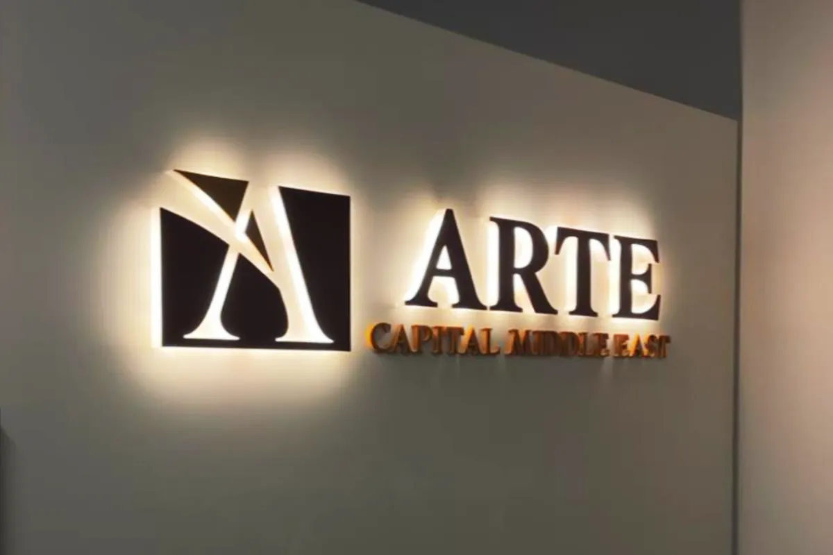 Interior Signage - Illuminated Reception Sign