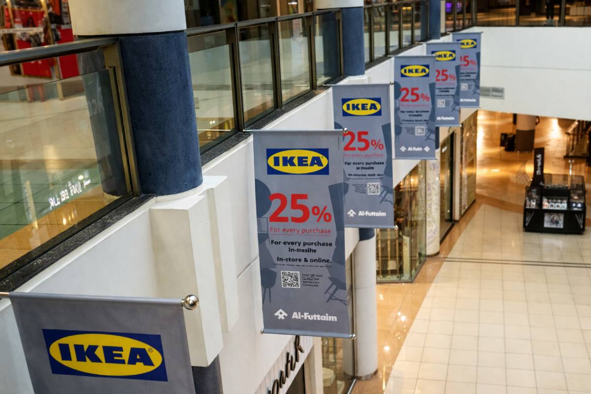Mall Advertising Graphics - Hanging Banners