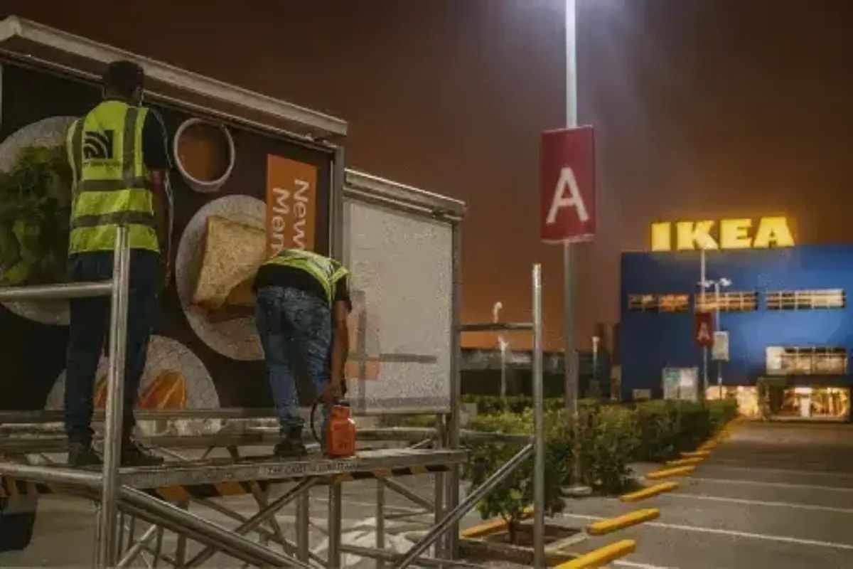 Billboard Branding for Ikea Abu Dhabi