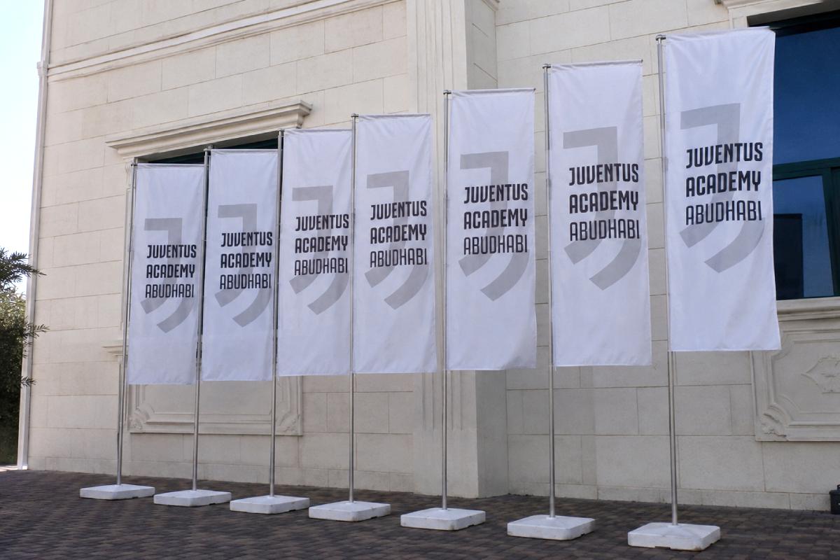 L-Shape Flag - Double Side Printing