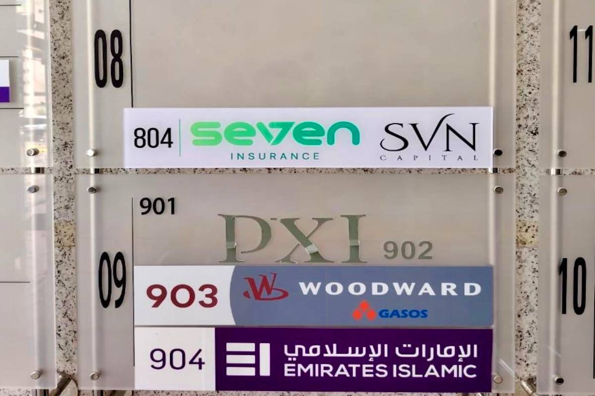 Directory Sign - Modular Slat