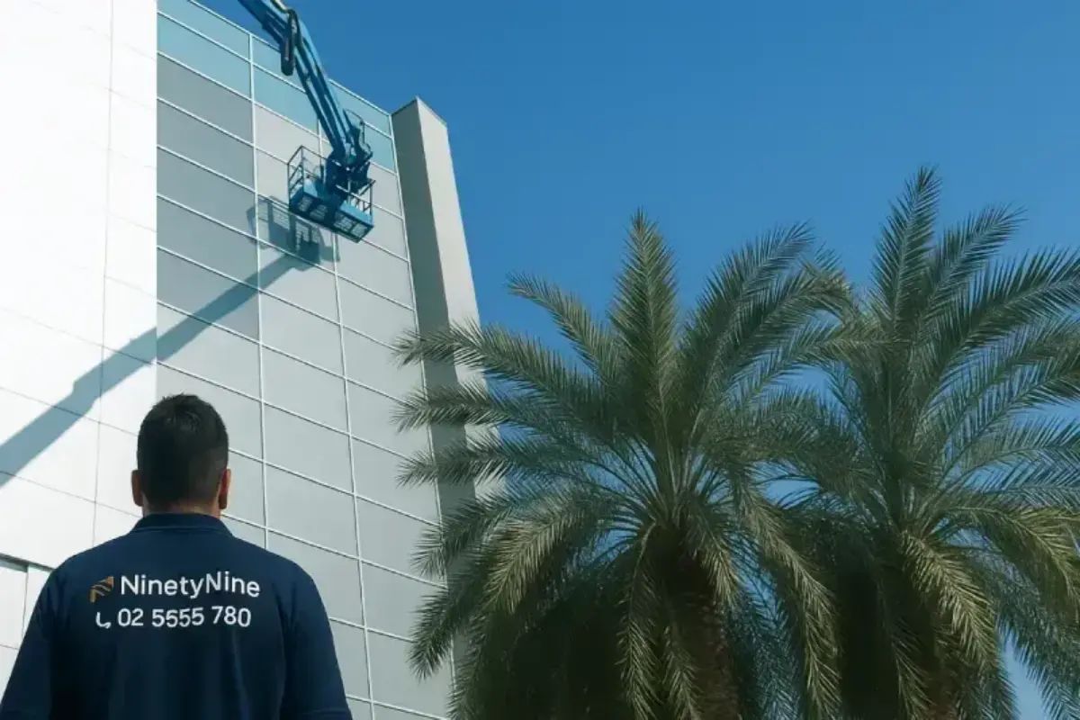Full Facade Frosted Sticker Installation for ITC, Corniche Abu Dhabi