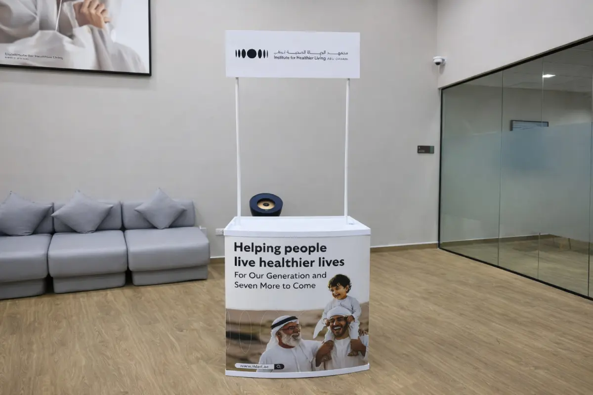 Pop Up Counter Stand - Abu Dhabi
