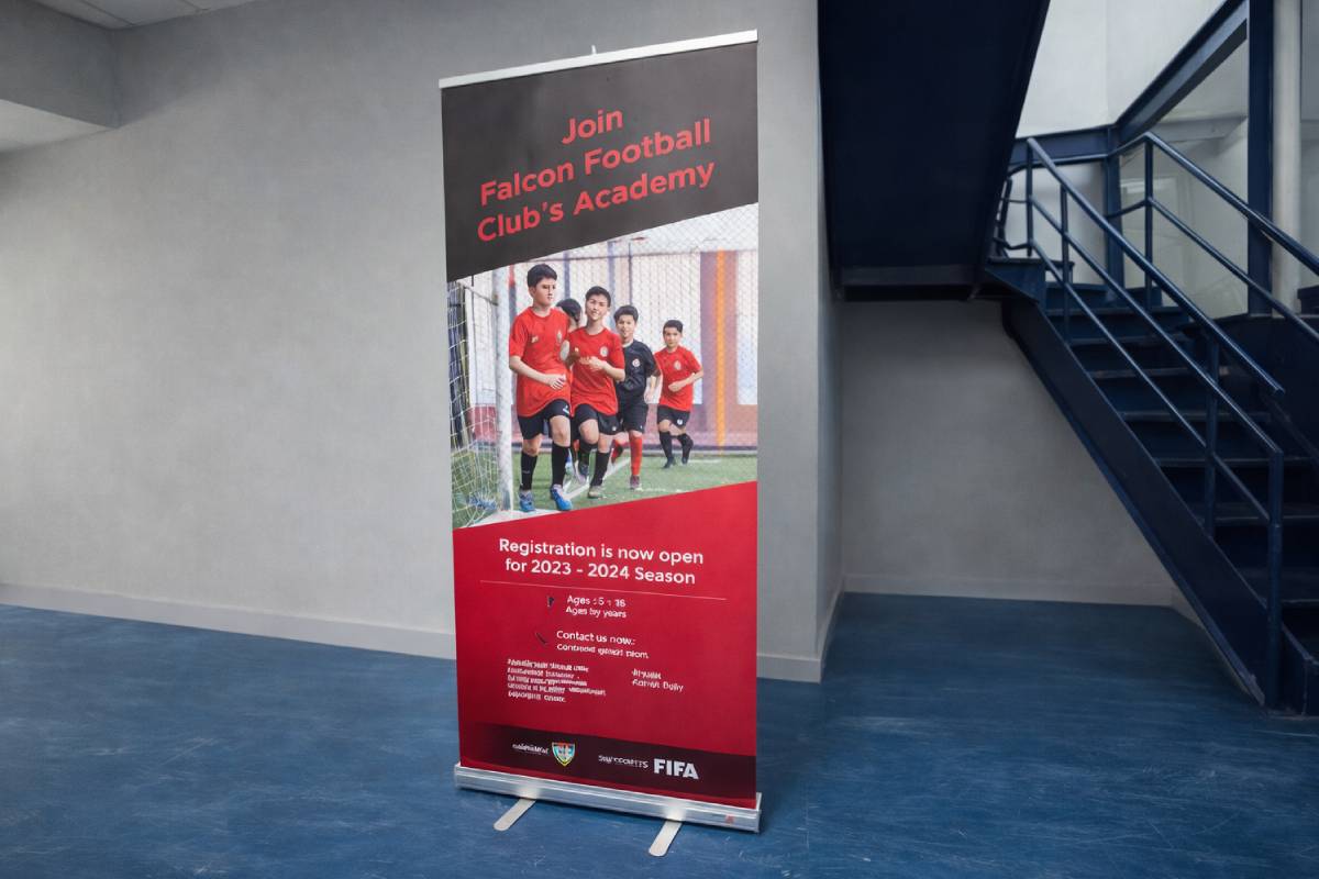 Roll Up Banner Stand - Standard Size