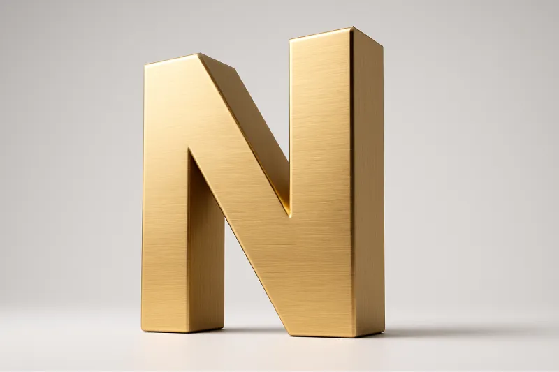 Stainless steel 3d letter modeling for for signboard company in Abu Dhabi