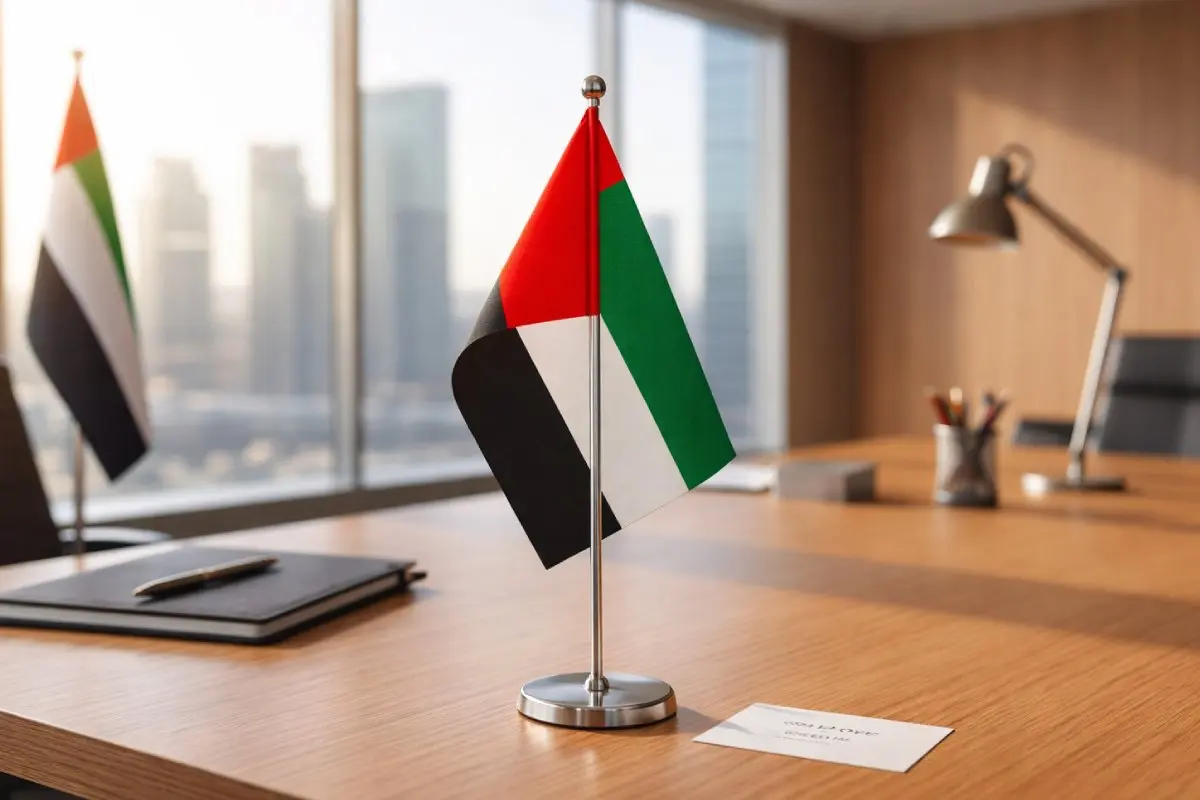 Desk Flag Printing - Abu Dhabi