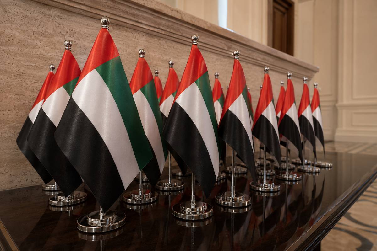 Table Desk Flag - Single-Sided
