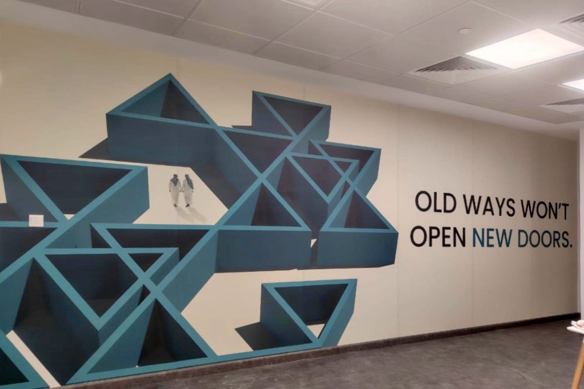 Frosted & Wall Ful Wraps - Zutari, Corniche Road