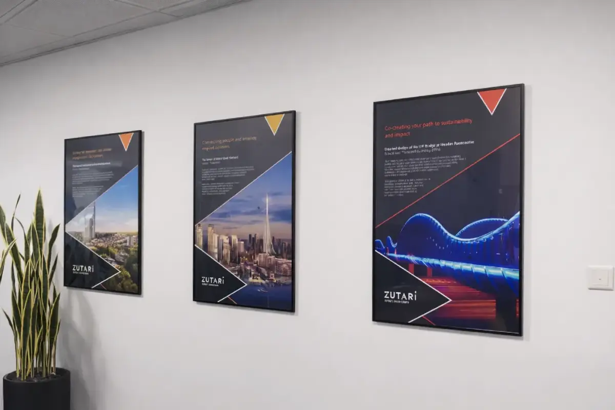 Office Framed Displays