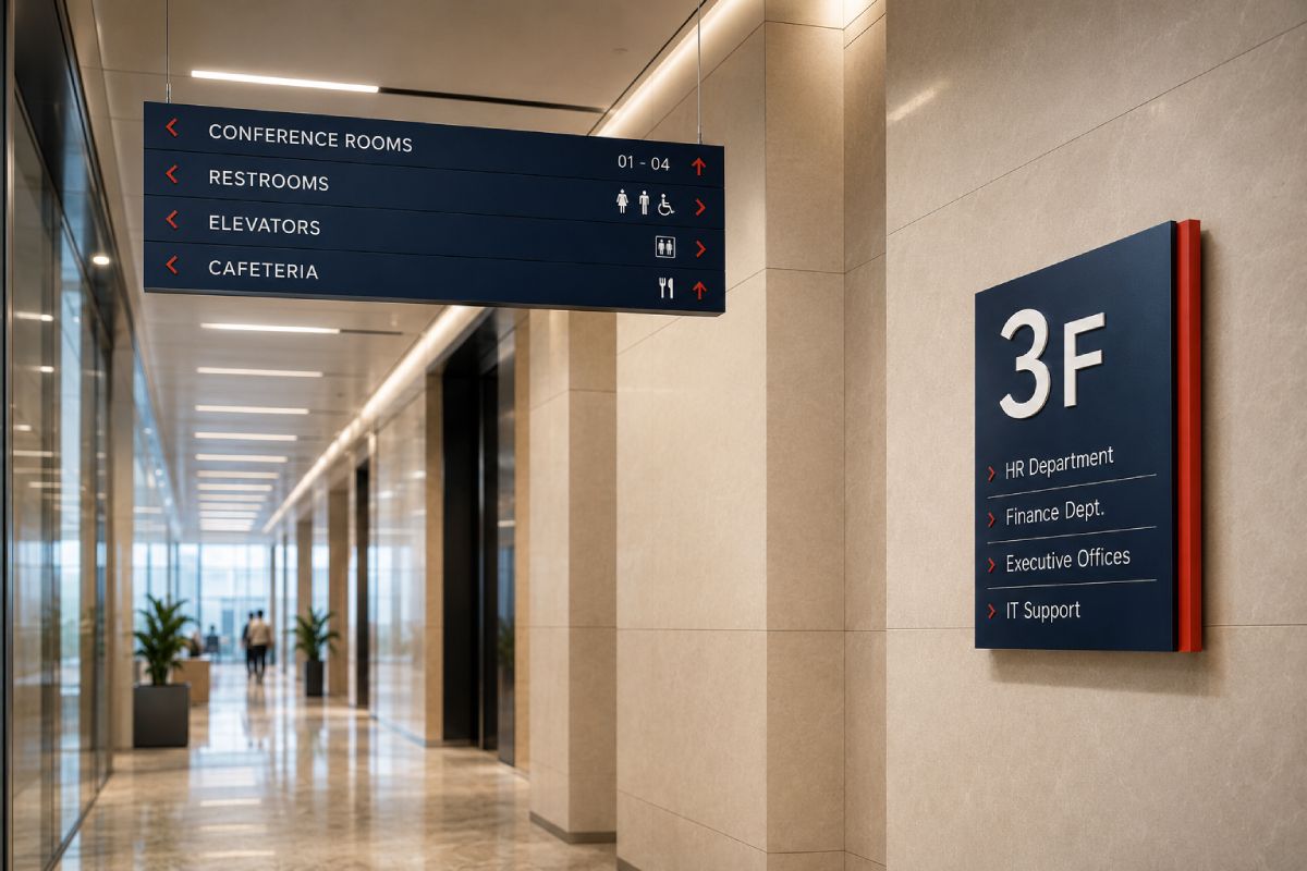 Wayfinding Signage Services in Abu Dhabi